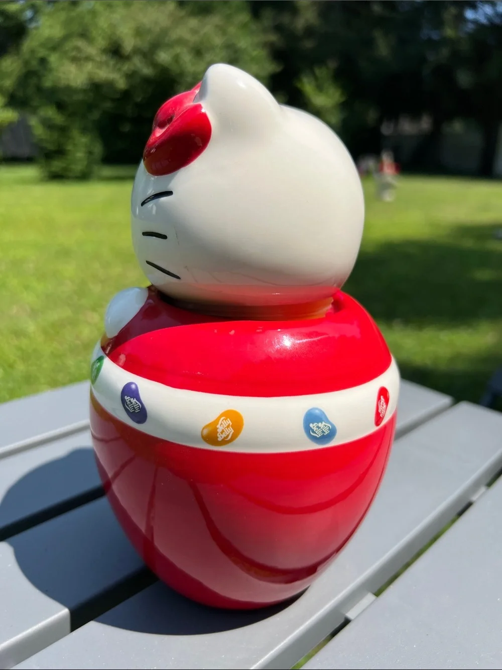 Hello Kitty x Jelly Belly Red Character Candy Jar